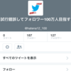 Twitterのフォロワー１００万人を目指す 2日目