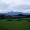 夕方の安達太良（『すばる』ってこんなところにあったんだ・・・）