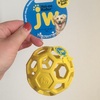 JW Pet Company 犬用おもちゃ ホーリーローラーボール イエロー ミニ