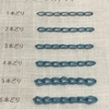 「きほんのき」刺しゅう-チェーンステッチ