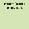 アマゾンKDPで「図解塾」第1期レポートを刊行。