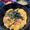 福井市西開発の老舗蕎麦屋で、親子丼とおろしそば