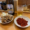 自家製中華そば としおか 『つけ中 生玉子 辛味（別皿） ビール』