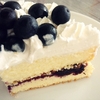超手抜きのブルーベリーケーキ　Easy home-made blueberry cake