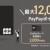 【17,000円もらえる】お得なPayPayカードの新規申し込み方法『ポイ活』