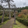 駐車場からすぐの神社の、何とありがたきことな。