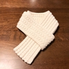 子ども用ぴったりサイズのかぎ針編みマフラーを作りました