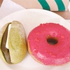スタバ: 『ストロベリードーナツ』と『抹茶あんバターサンド』♡