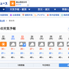 来週のお天気はあまりよくないようで‥‥。