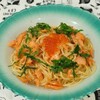 鮭の親子パスタ