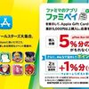 8/18まで！ファミマでApple Gift Cardを5000円以上購入すると最大6%分のgiftee Box SELECTのポイントが貰える！