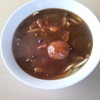 賄いカレーうどんを頂きました　より。