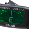 BOSS、省電力でシンプルなクリップチューナー「TU-01 Clip-on Chromatic Tuner」発表！