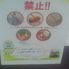 ゴミのポイ捨ては禁止！！