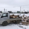 雪、雨の日には屋根の下でマシン割り