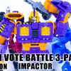 トランスフォーマー：SIEGE War for Cybertron インパクター・ホロミラージュ・パワダッシャーアラゴン from FAN VOTE BATTLE 3PACK