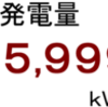 ２０１６年８月分発電量