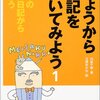 『きょうから日記を書いてみよう』を読んで