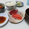 朝からお刺身定食と新型コロナウイルスのこと