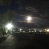 門司港倉庫に着く頃には、すっかり夜でした。