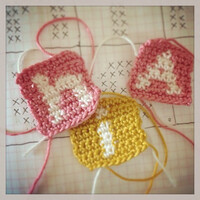 アルファベットのミニガーランド 小文字で Hime Hima かぎ編みで雑貨を作るひとhime Himaのブログ アルファベットのミニガーランド 小文字で Hime Hima かぎ編みで雑貨を作るひとhime Himaのブログ