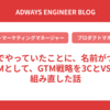 今までやっていたことに、名前がついた ― PMMとして、GTM戦略を3CとVSPROで組み直した話