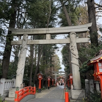 品川神社 東京十社・東海七福神の1つ 本格的な富士塚 双龍鳥居に