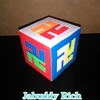 ルービックキューブで模様を作りました！　Rubik's Cube art design