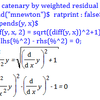 重み付き残差法 その5
