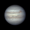 木星と稲光　2020年9月4日