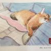 ネコの誕生日記念スケッチ