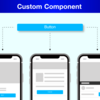 カスタムコンポーネントを使用したUI実装について