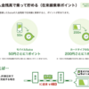 JRE POINTを登録した。モバイルSuica残高乗車で50円ごとに1ポイント付与。