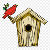 bird houseと年賀状