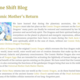 【機械翻訳】Time Shift Blog "Cosmic Mother's Return" コズミック・マザーの帰還