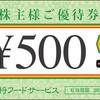 王将・優待券と優待カード