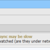  PhpStormで「External file changes sync may be slow」のポップアップを抑止する