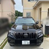 トヨタ　ランドクルーザープラドの盗難です。