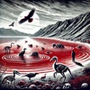 動物を石化させるナトロン湖の恐怖！人間が落ちたらどうなる？
