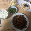 今日の晩御飯　暑い、暑すぎる…