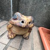 （紹介：作品）西新宿4丁目の街角で見かけた蛙さんを紹介します