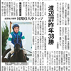 昨日・本日の中日新聞に笠松競馬の記事が！