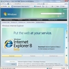 Internet Explorer 8 beta 1(IE8β1)をインストールしてみた。