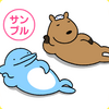 🐗カピバラとイルカのLINEスタンプ その⑰🐬