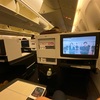 JAL 767-300 国際線機材　ビジネスクラスのシートをクラスJで