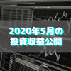 【目指せ不労所得】2020年5月の投資収益公開