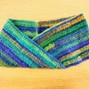100円ショップのグラデーション毛糸で、スヌード作りました！