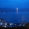 湖上の花火