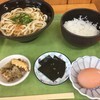 三角茶屋・豊吉うどんで冷やしたぬきうどん