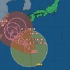 台風６号は大型で非常に強い勢力に…